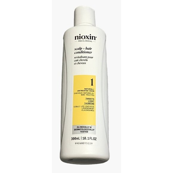 Nioxin System 1 Therapy Conditioner Scalp + Hair 10.1 FL Oz Light Thinning - Picture 9 of 11